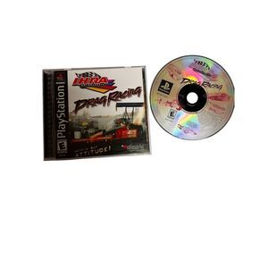 0124‎ IHRA Drag Racing ) SONY PlayStation ONE PS1 VIDEO Game Complete CIB